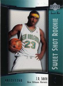 J.R. Smith Autographed 2007 Upper Deck SP Signifigance Card #SI-JS